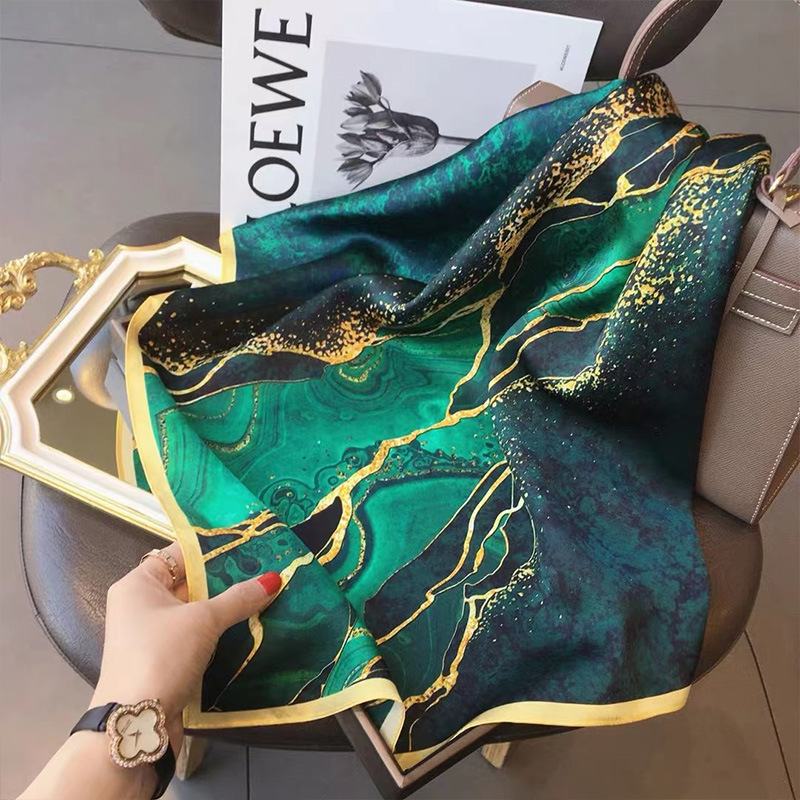 70x70cm Women Scarf Silk Feeli – Face Scarf Mask recenzja i cena