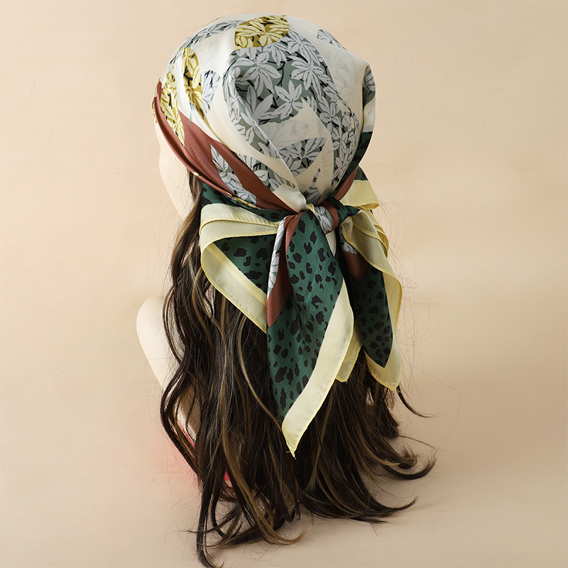 70x70cm Women Scarf Silk Feeli – Face Scarf Mask recenzja i cena