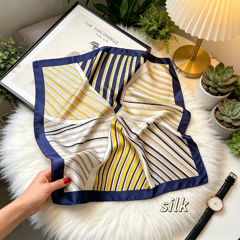 Korean Version Striped Splicin – Silk Tie Striped recenzja i cena