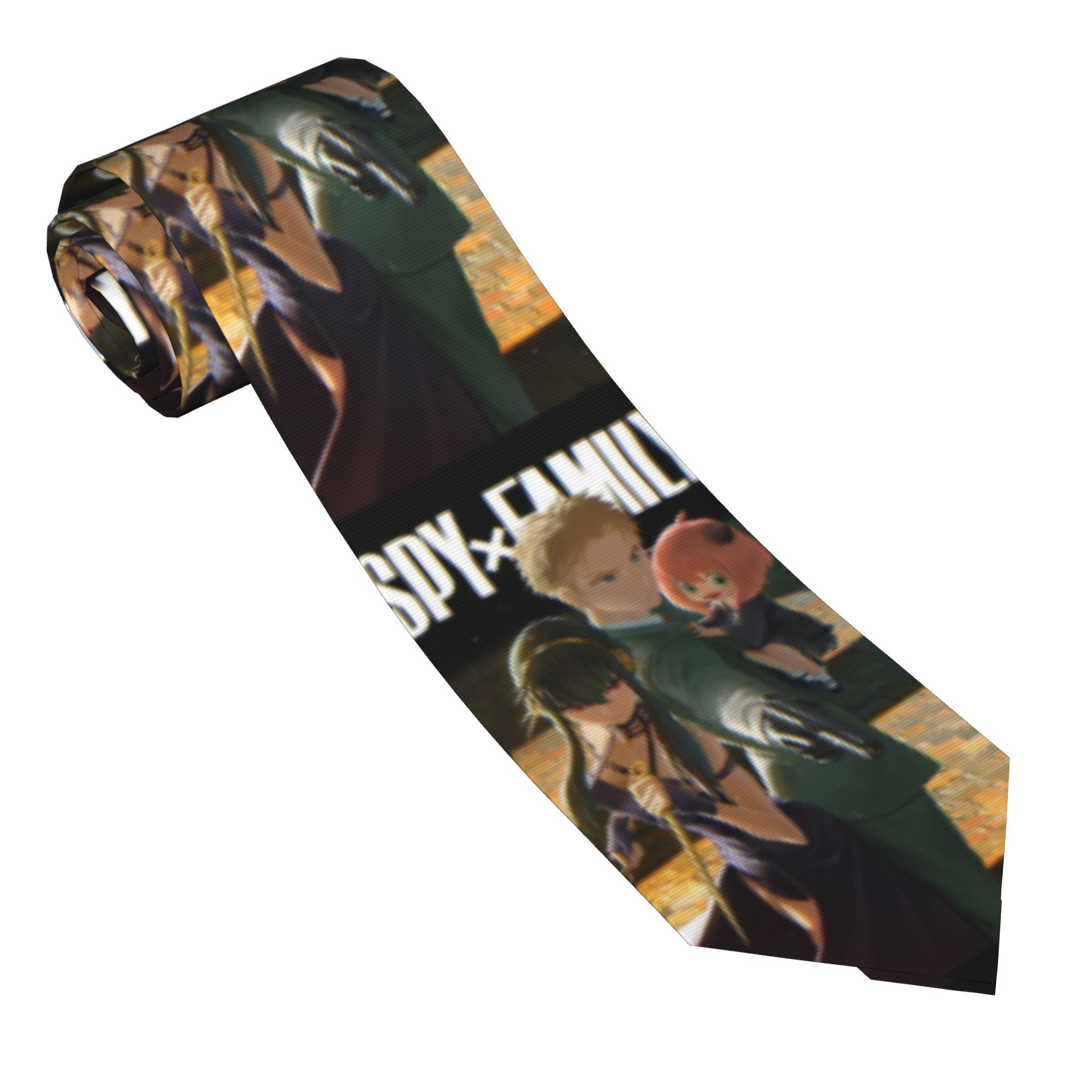 Spy X Family Necktie Unisex Sk – Skinny Tie Men recenzja i cena