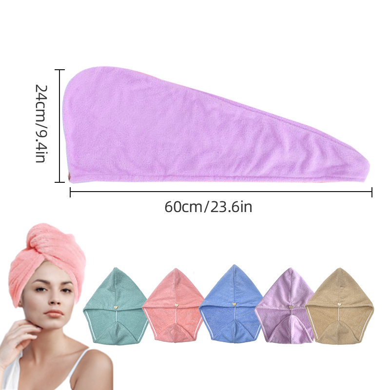 Microfiber Hair Towel Wrap for – Head Wrap Turban recenzja i cena