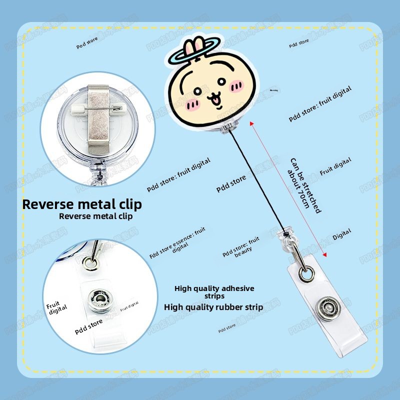 jiyi Retractable Badge Reel Ka – Lanyard Badge Holder recenzja i cena