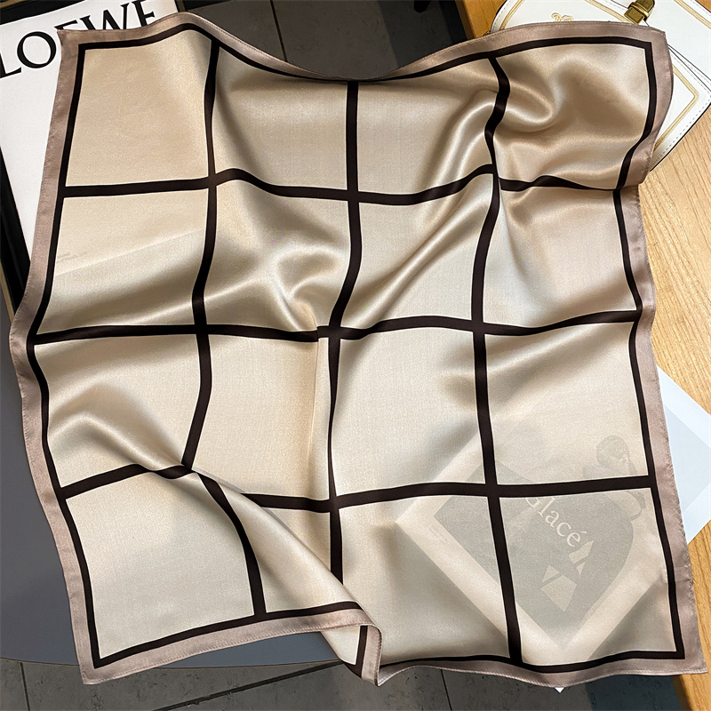 100% Real Silk Scarf New 70CM  – Scarf Silk Square recenzja i cena